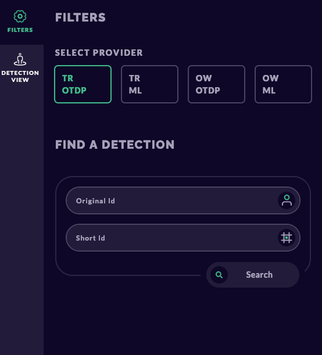 Detection Analyzer - Internal tool for geospatial data correctness validation screenshot 1